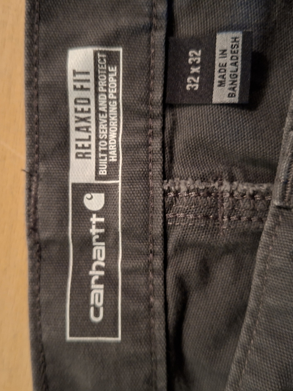 Carhartt Gray Pants Mens 32x32 - Picture 5 of 7